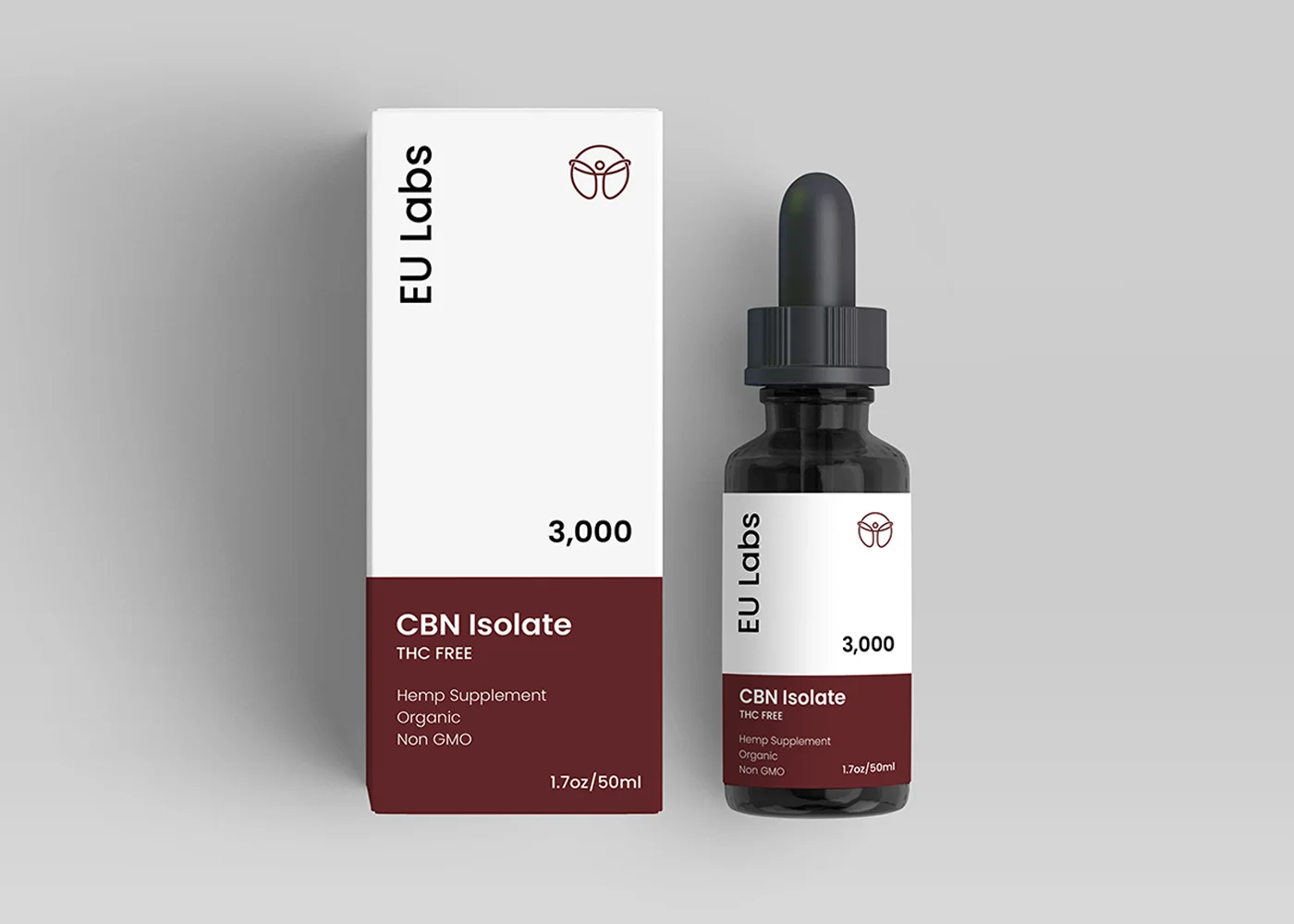 Amber dropper bottle of CBN isolate oil, 3000mg — CBD Oil Gold Coast